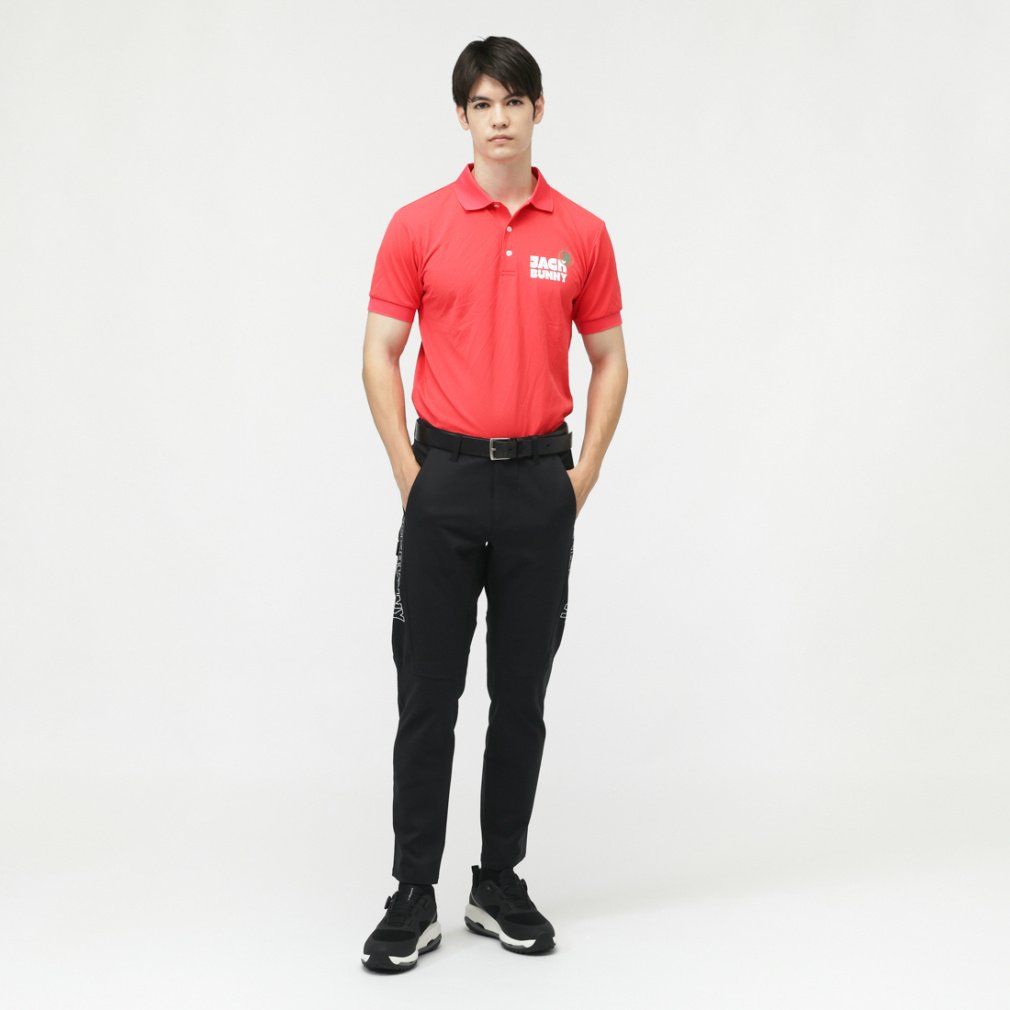Jack Bunny Men's Golf Wear ZERO AQUA Pique 2623160423