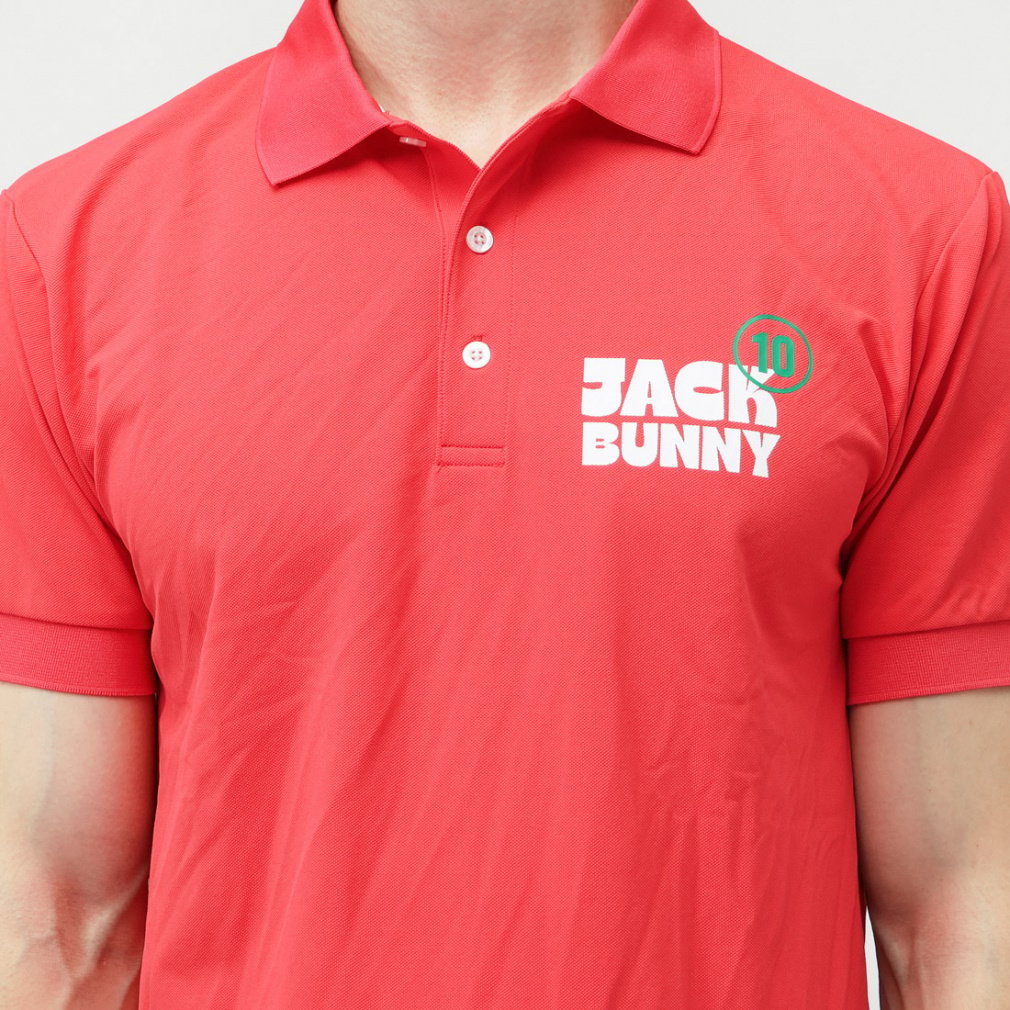 Jack Bunny Men's Golf Wear ZERO AQUA Pique 2623160423