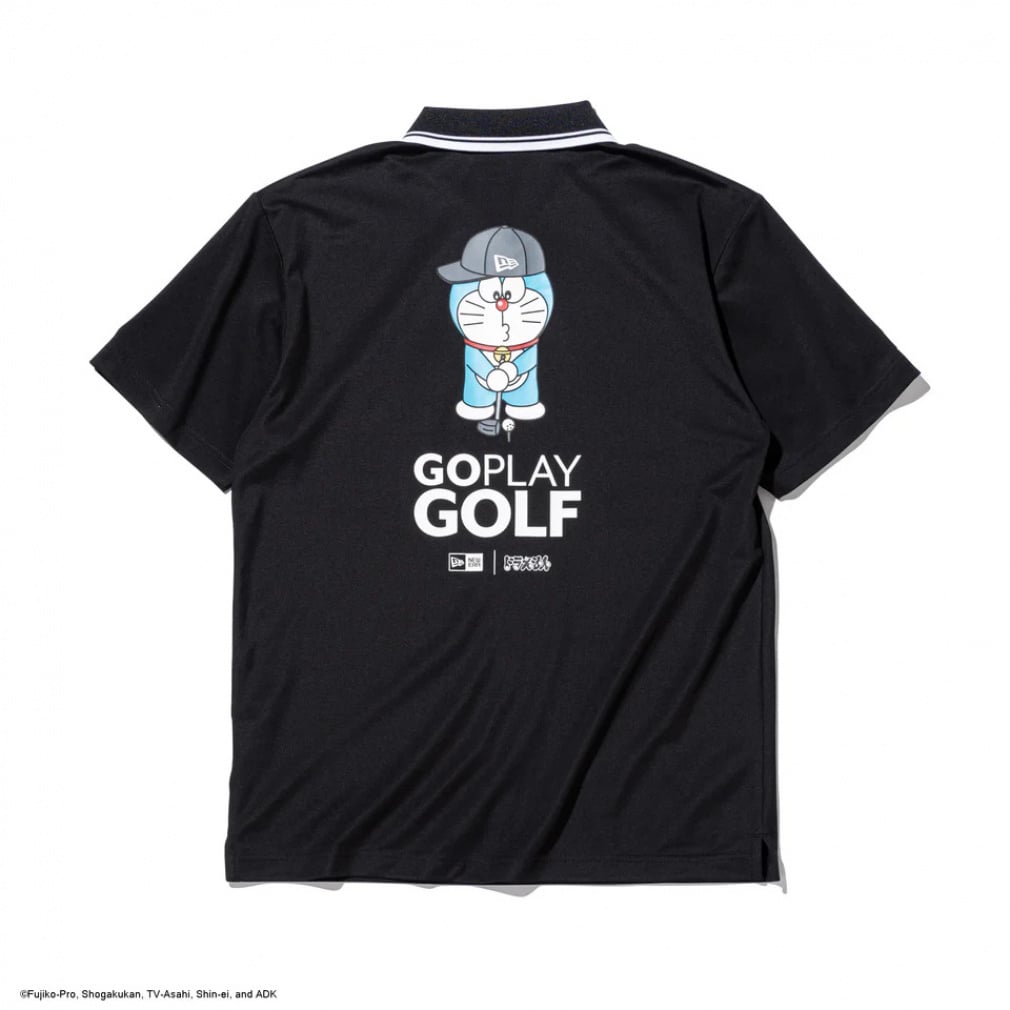 NEW ERA Men's Golf Wear GF SS POLO SHIRTS DORAEMON GPG BLK 14935371