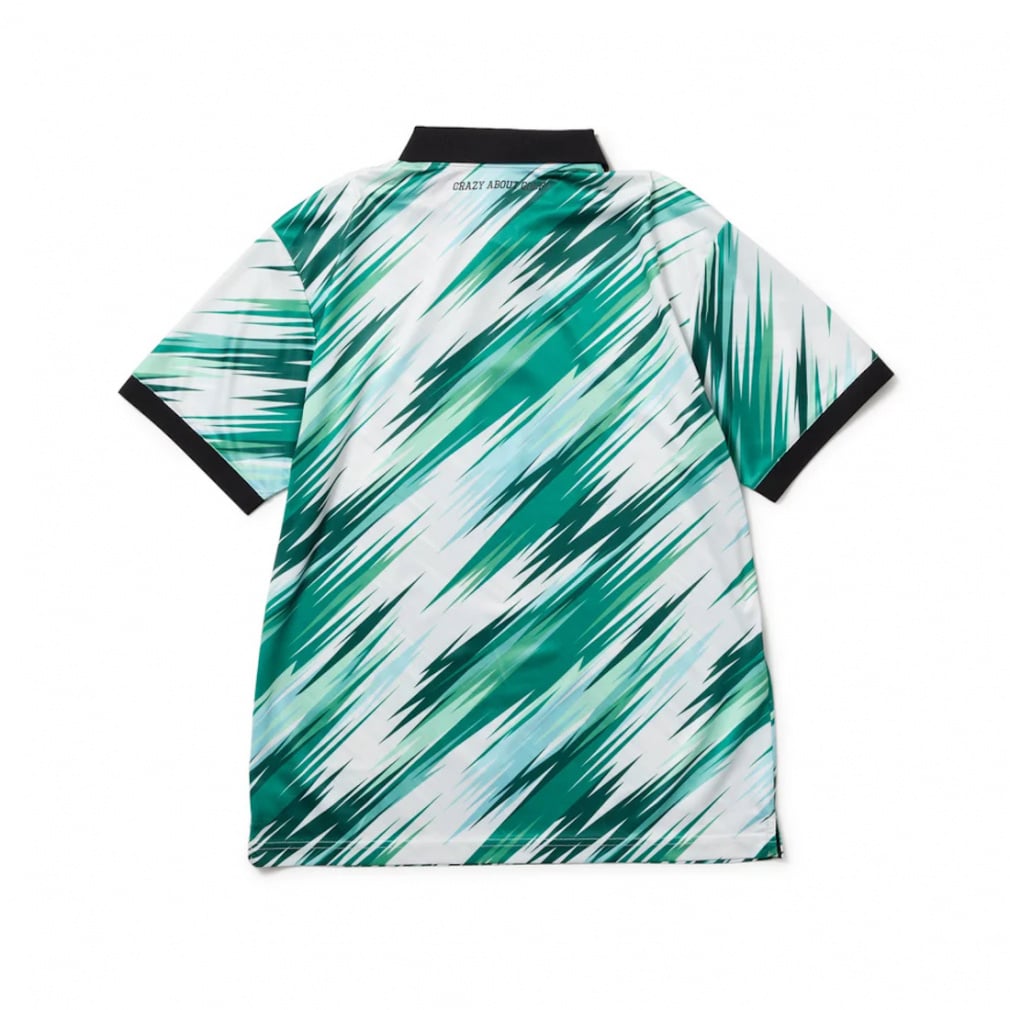 NEW ERA Men's Golf Wear GF SS TECH PL PALM LEAF CAMO GRN 14391487