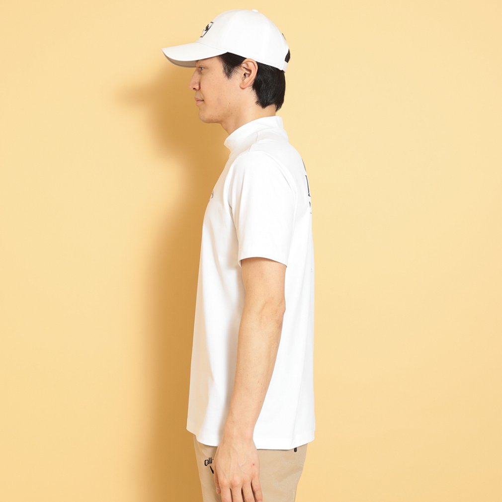 Callaway Men's Golf Wear -3°C Cool Touch Jersey Back Print Mock Neck Shirt C25134122