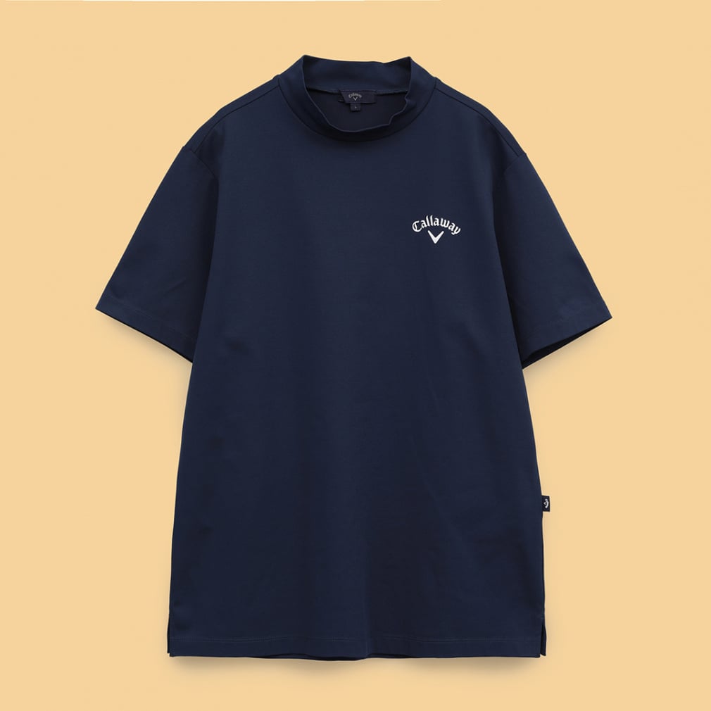 Callaway Men's Golf Wear -3°C Cool Touch Jersey Back Print Mock Neck Shirt C25134122