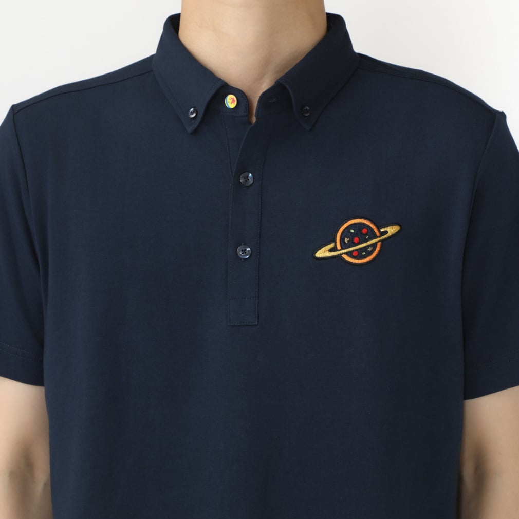Callaway Men's Golf Wear Pizza Planet Stretch Jersey Short Sleeve Shirt C23134145