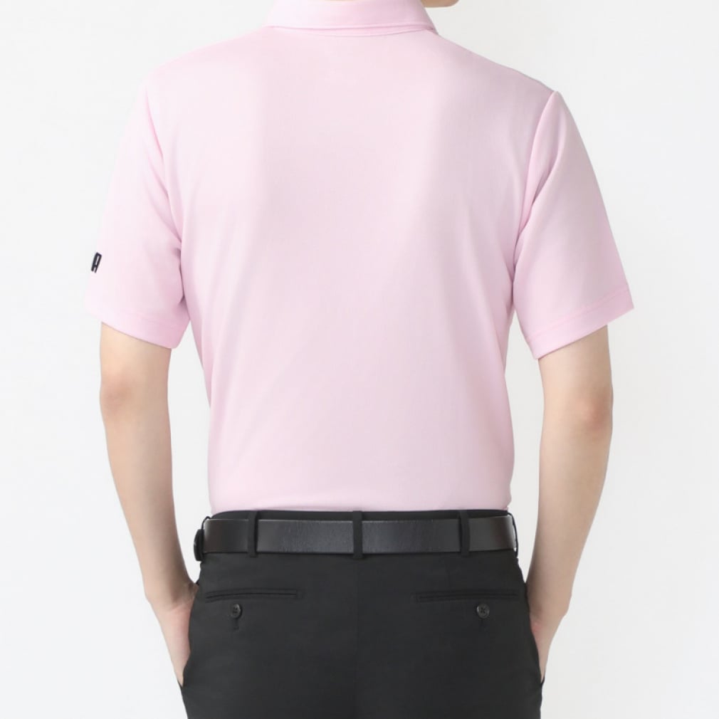 PUMA Men's Golf Wear Stretch Pique Mesh Collar CAT Polo SS 629935