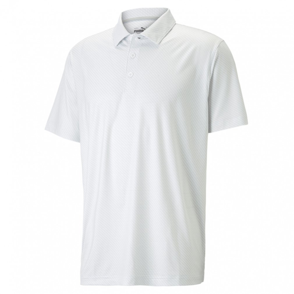 PUMA Men's Golf Wear MATTR Grid Polo