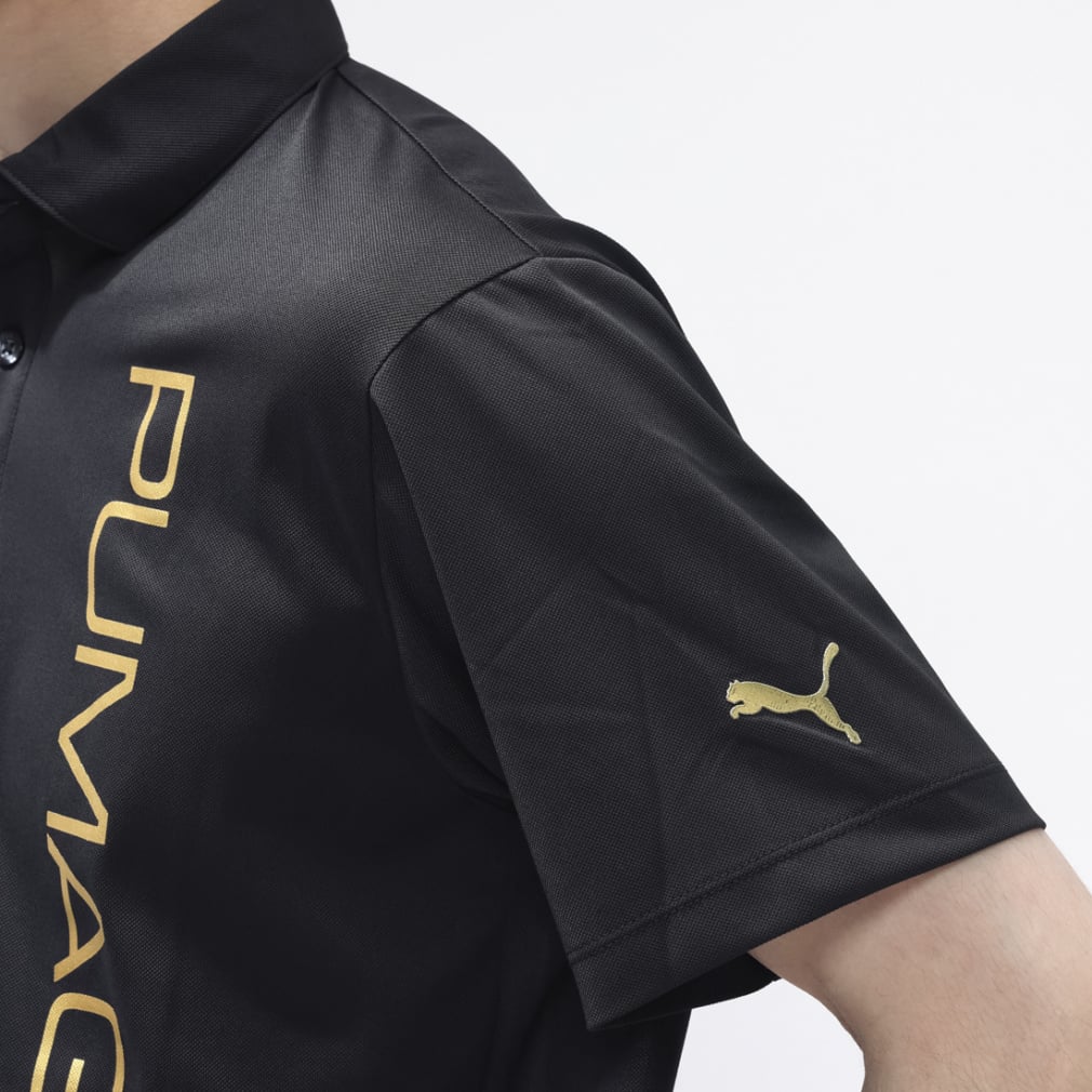 PUMA Men's Golf Wear PG Big Logo Polo 637848