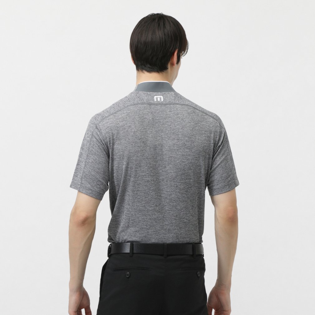 TRAVIS MATHEW Men's Golf Wear S/S Tour Mock Neck 7AJ040