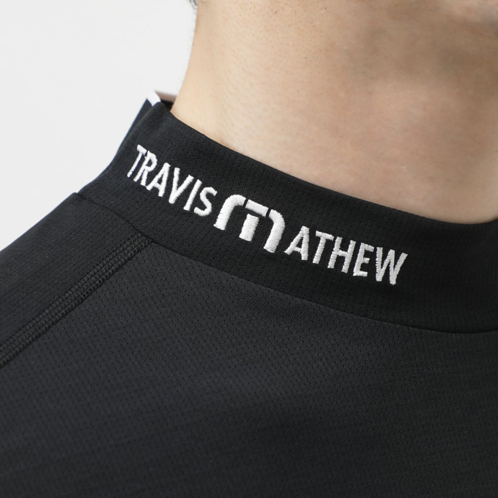 TRAVIS MATHEW Men's Golf Wear S/S Tour Mock Neck 7AJ040