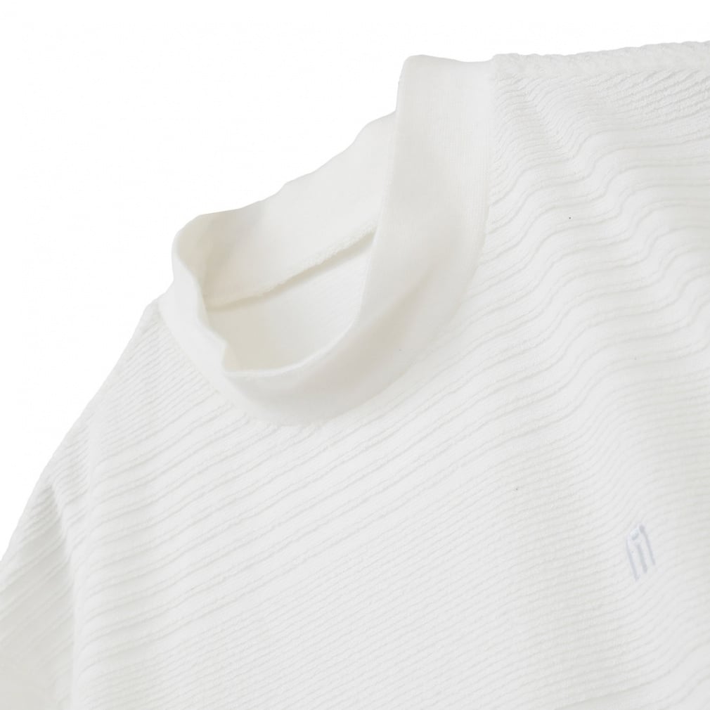 TRAVIS MATHEW Men's Golf Wear S/S Jacquard Mock Neck 7AJ026