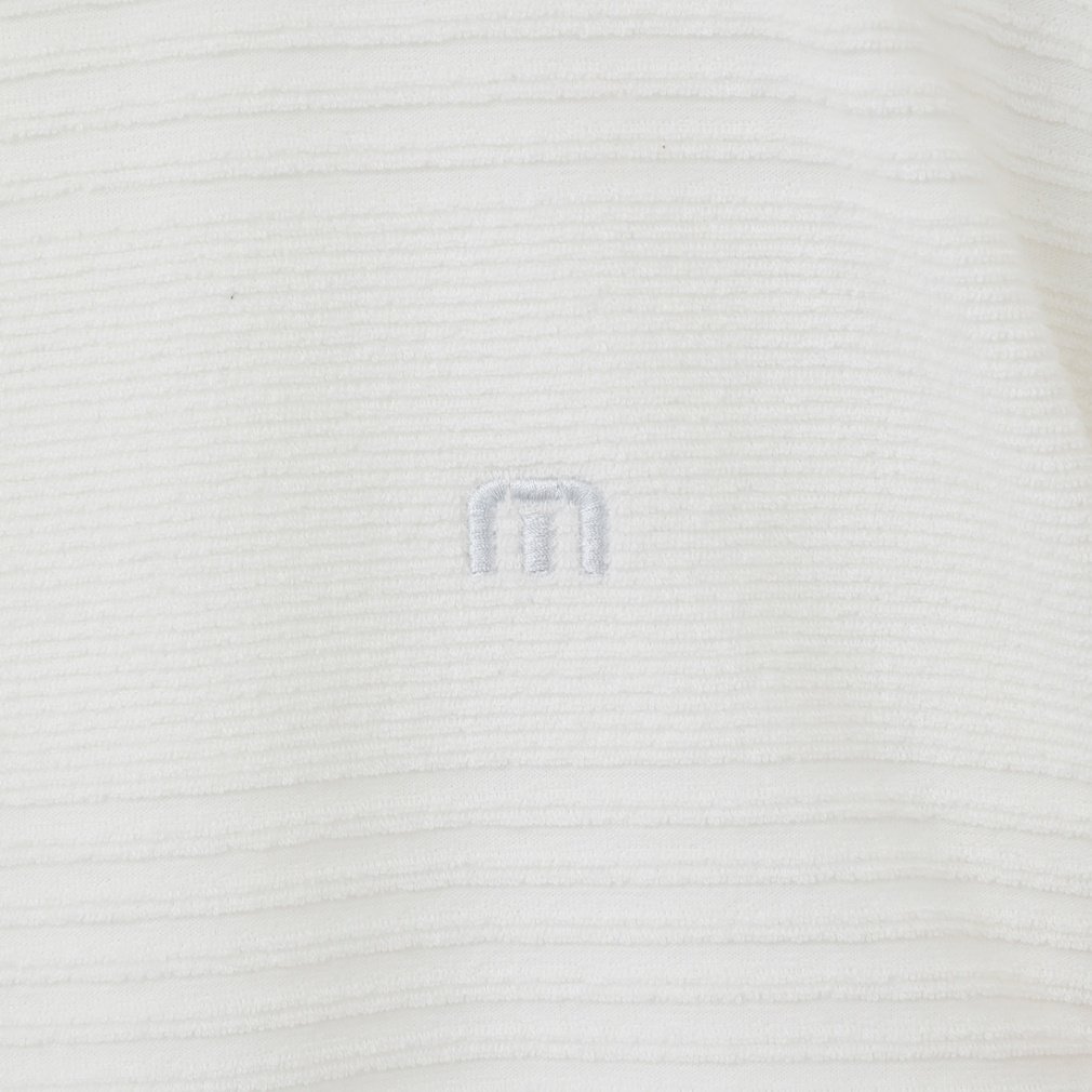 TRAVIS MATHEW Men's Golf Wear S/S Jacquard Mock Neck 7AJ026
