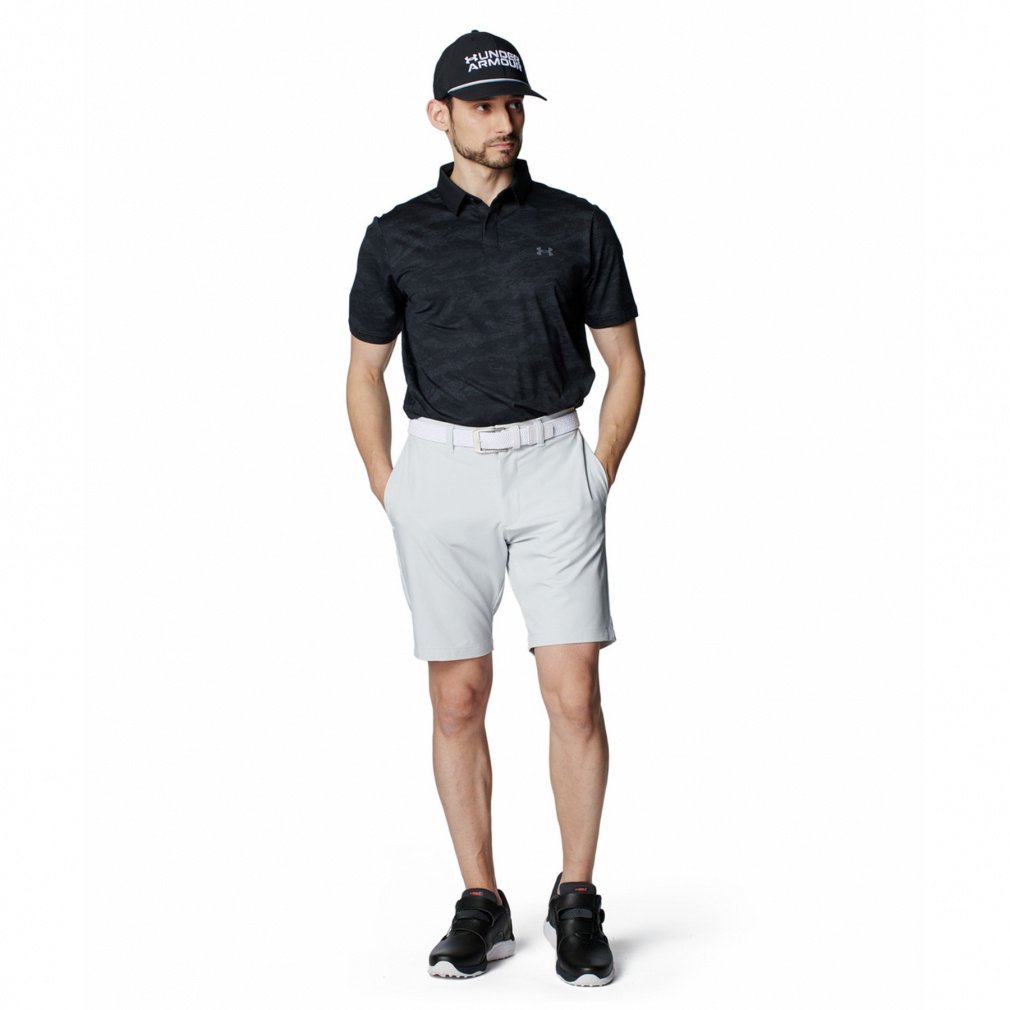 UNDER ARMOUR Men's Golf Wear UA Drive Chill Print Polo 1389597