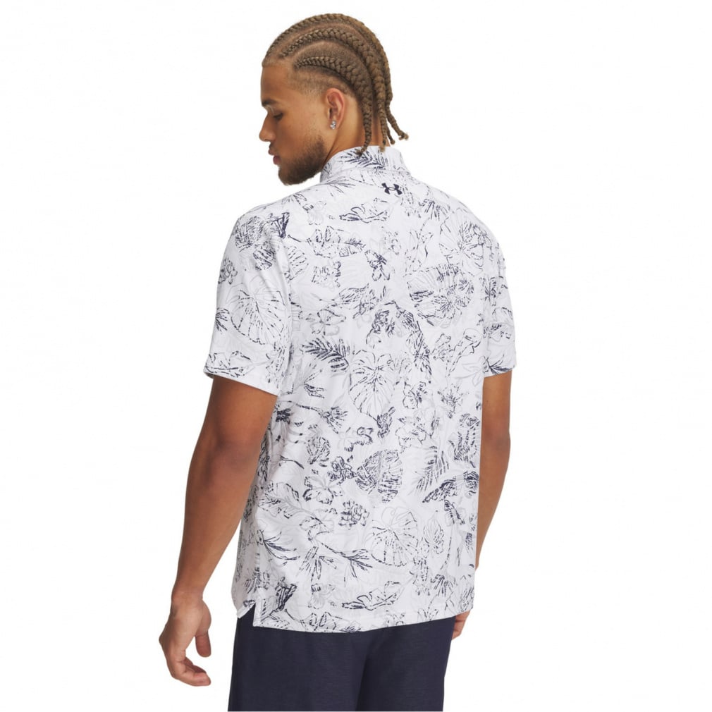 UNDER ARMOUR Men's Golf Wear UA Playoff 3.0 Print Polo 1378677