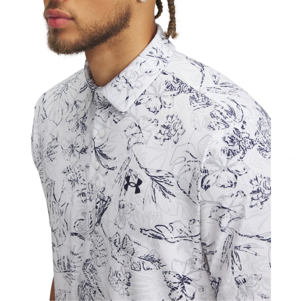 UNDER ARMOUR Men's Golf Wear UA Playoff 3.0 Print Polo 1378677
