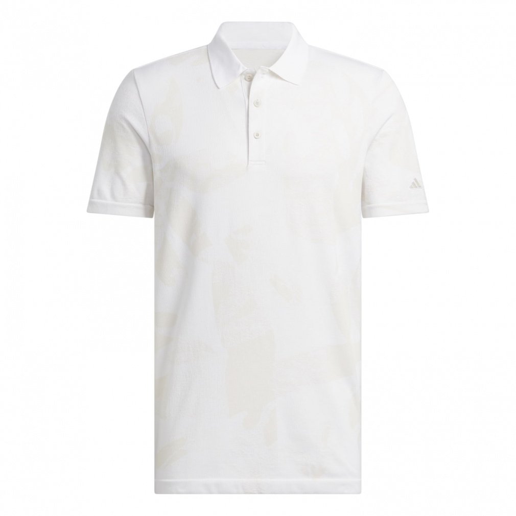 adidas Men's Golf Wear GO-TO PRIMEKNIT Side Seamless Short Sleeve Polo JTX79