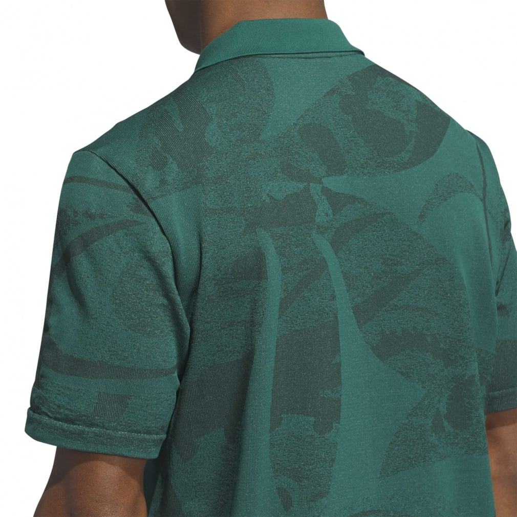 adidas Men's Golf Wear GO-TO PRIMEKNIT Side Seamless Short Sleeve Polo JTX79