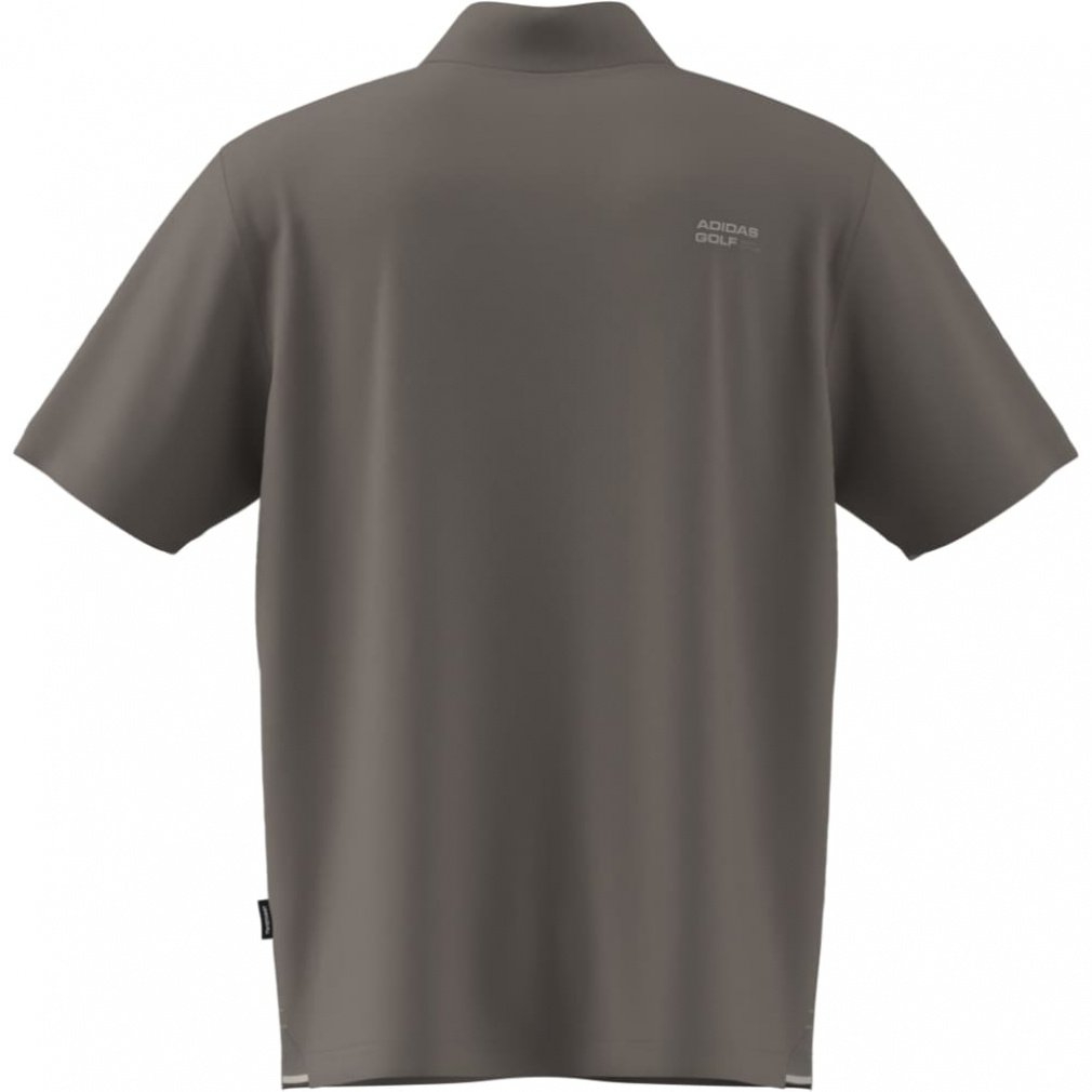 adidas Men's Golf Wear Beyond The Course Twist Knit Skipper Collar Short Sleeve Polo Shirt JN1249