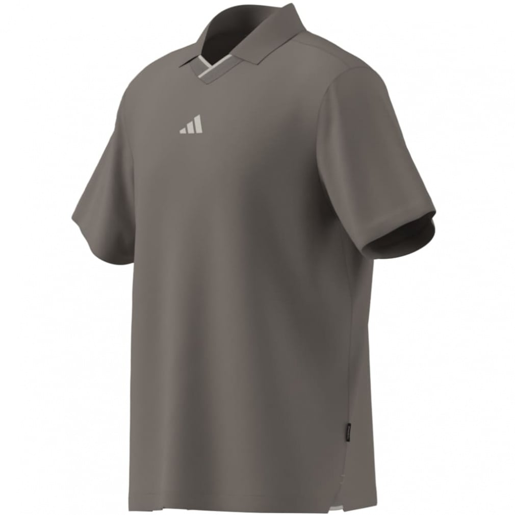adidas Men's Golf Wear Beyond The Course Twist Knit Skipper Collar Short Sleeve Polo Shirt JN1249