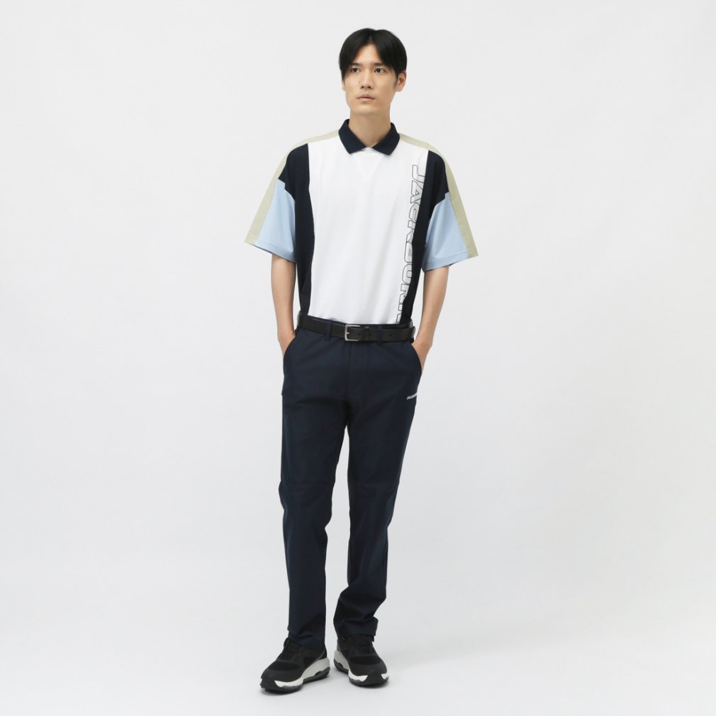 Jack Bunny Men's Golf Wear Primeflex Dobby Short Sleeve Polo Shirt 2625260721