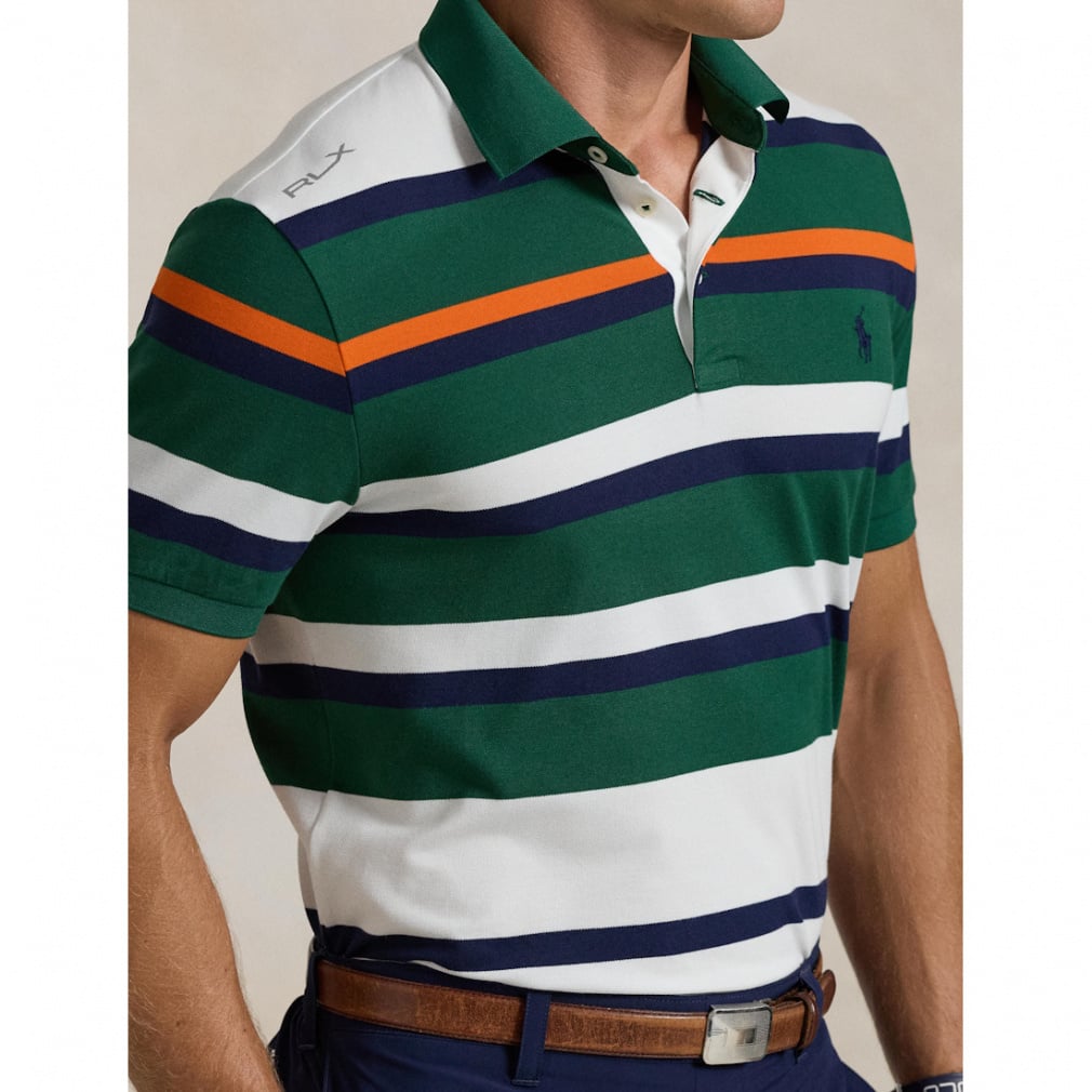 RALPH LAUREN Men's Golf Wear Tailored Fit Performance Polo Shirt FW24-2217