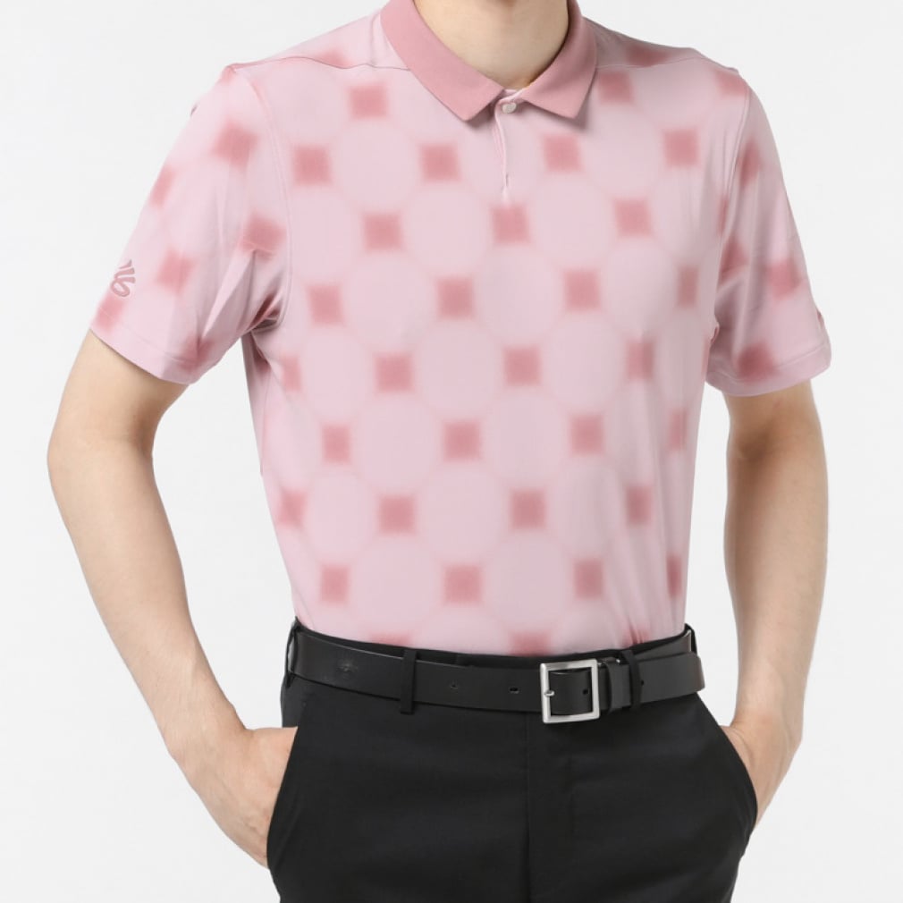 UNDER ARMOUR Men's Golf Wear Curry Print Polo 1379734