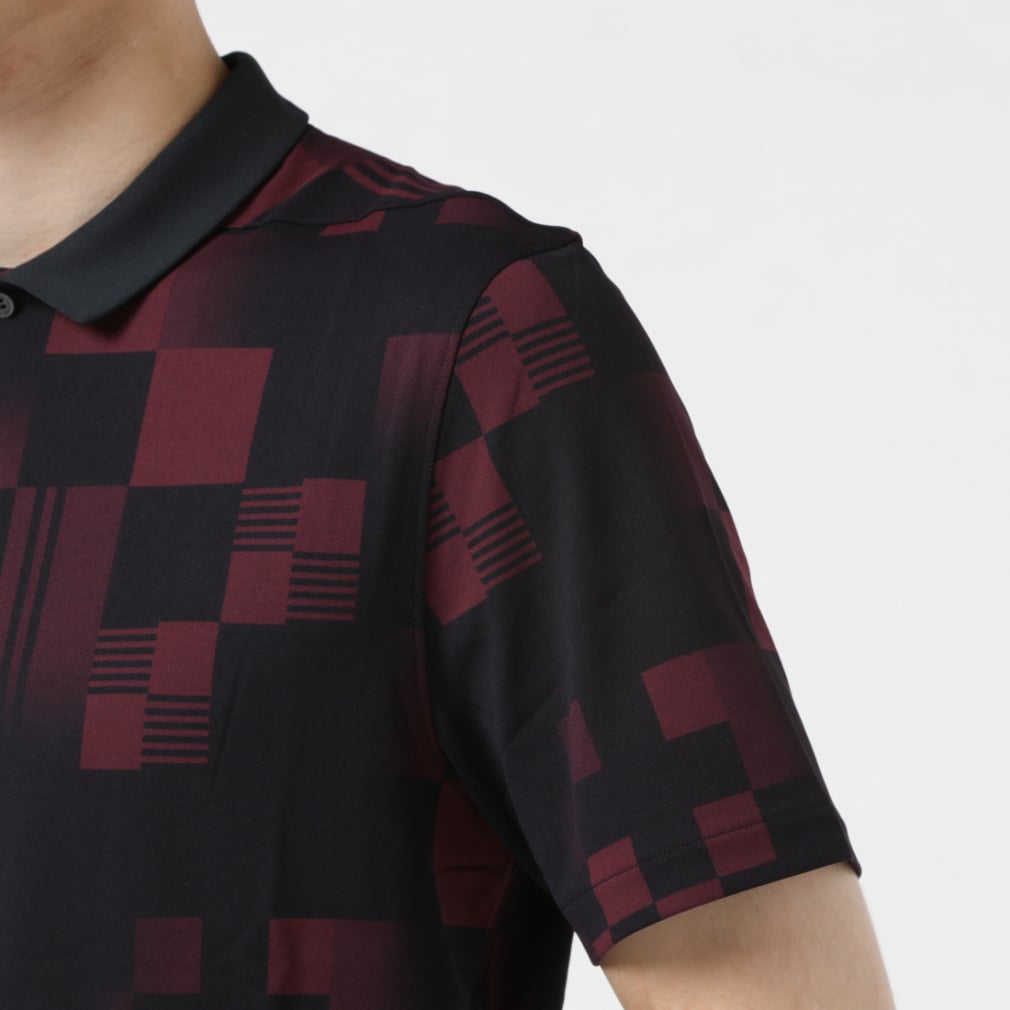 UNDER ARMOUR Men's Golf Wear Curry Print Polo 1379734