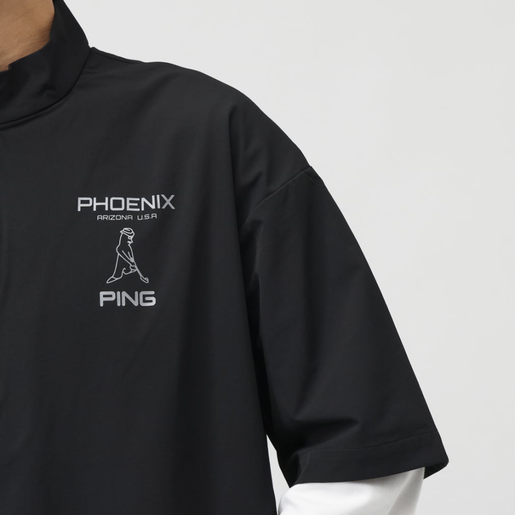 PING Men's Golf Wear 24FW S/S Sneed Jack 6214220805