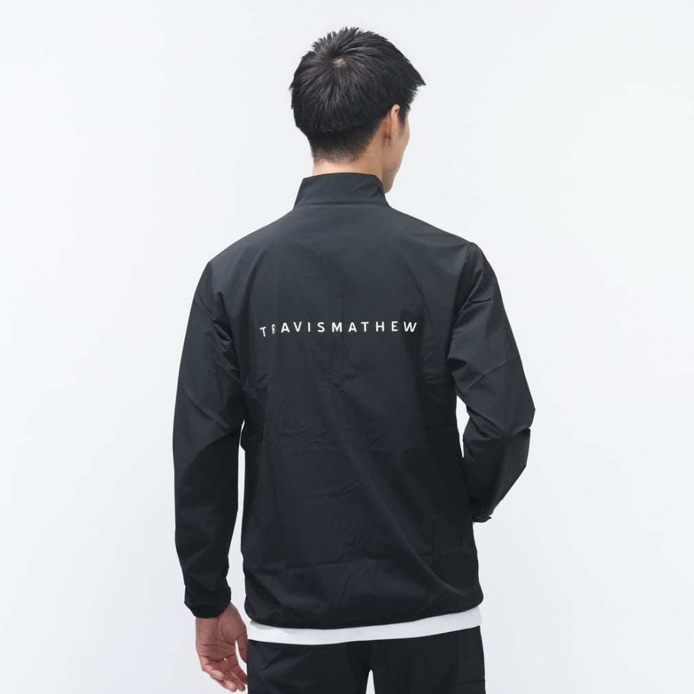 TRAVIS MATHEW Men's Golf Wear Lightweight Pocketable Jacket 7AN027