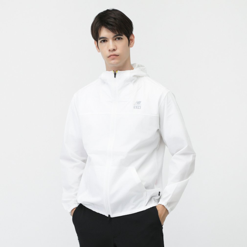 new balance Men's Golf Wear FULL ZIP WIND HOODIE 0125220007
