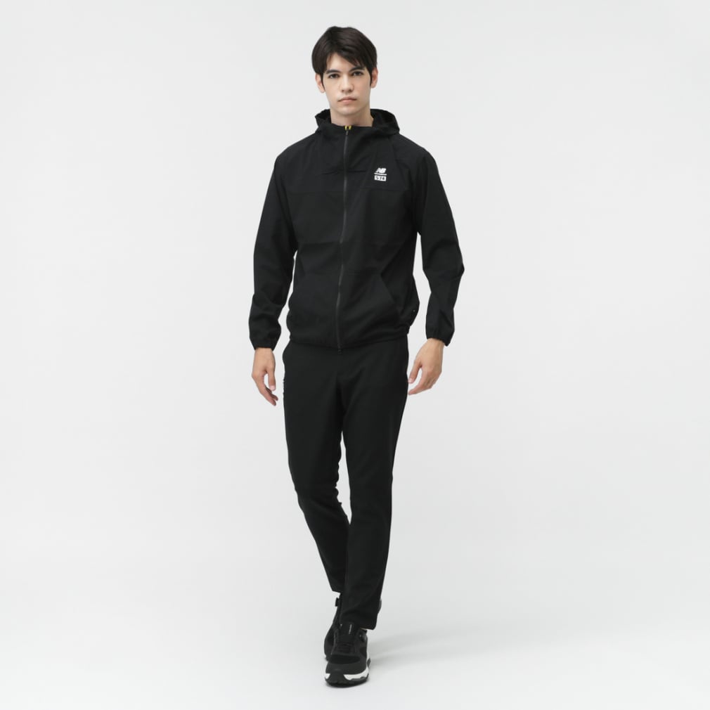 new balance Men's Golf Wear FULL ZIP WIND HOODIE 0125220007