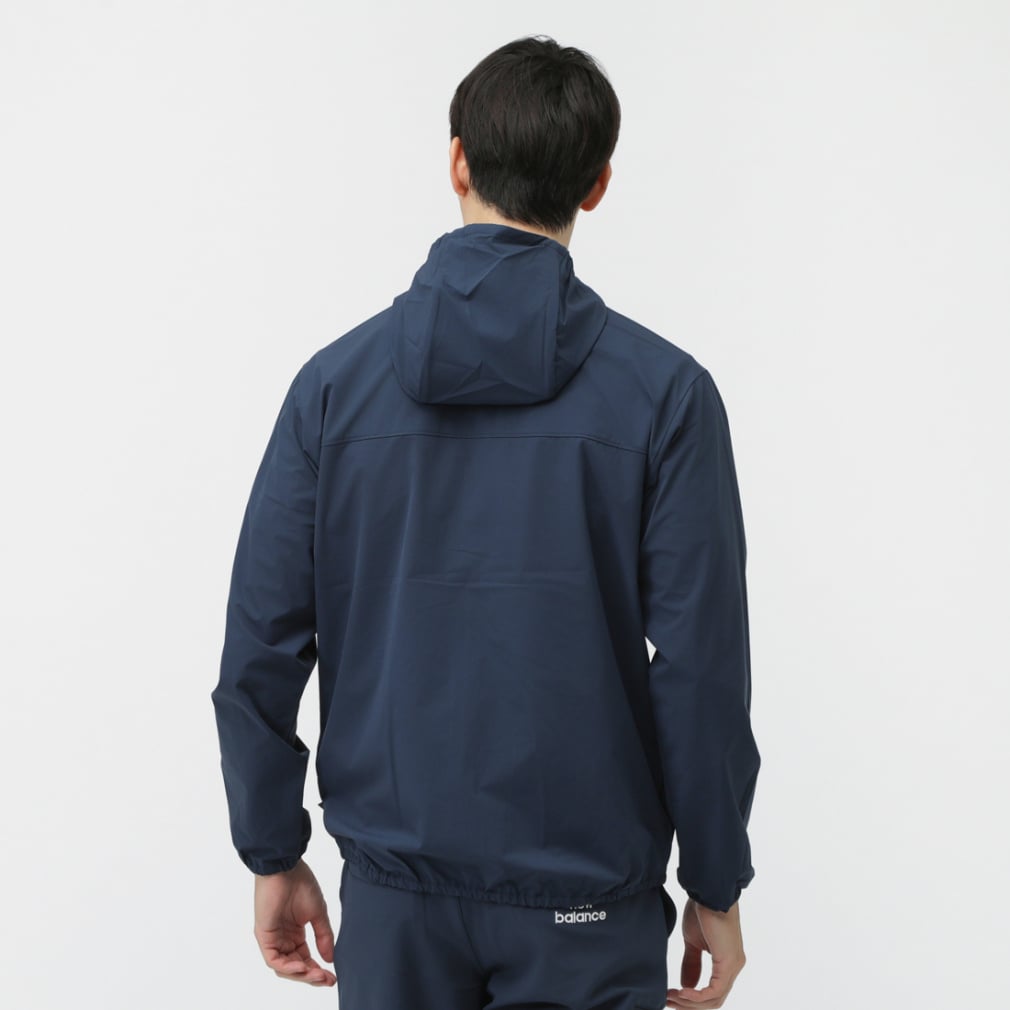 new balance Men's Golf Wear FULL ZIP WIND HOODIE 0125220007