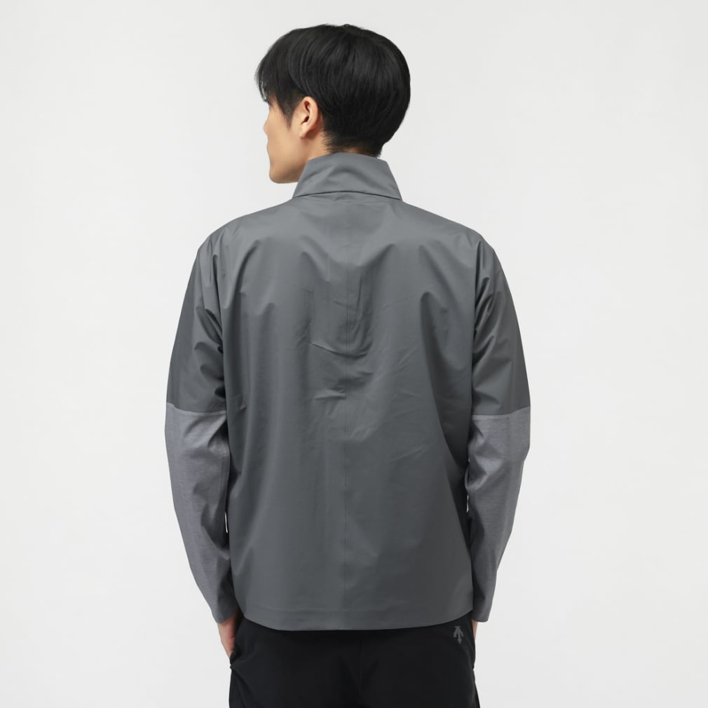 DESCENTE GOLF Men's Golf Wear Mu-Sew (Seamless) Full-Zip Jacket DG5FJK01M