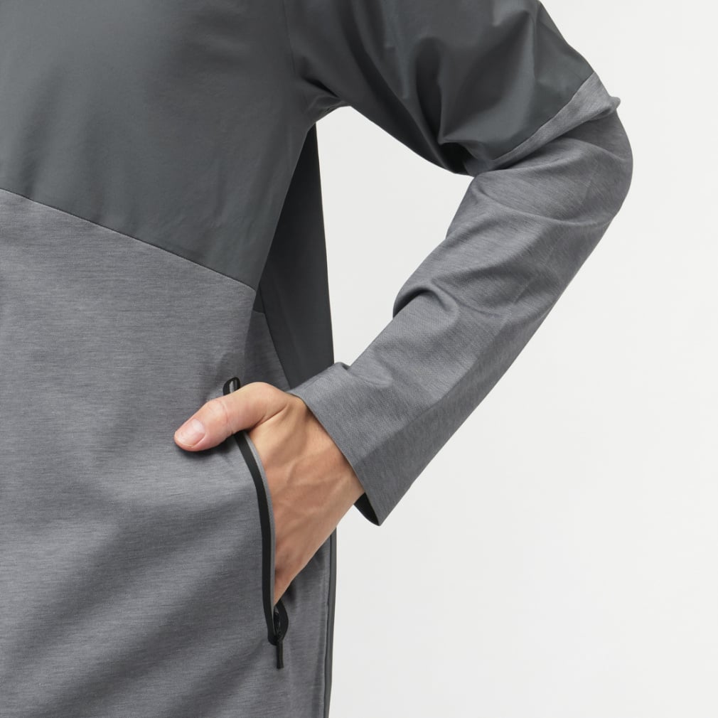 DESCENTE GOLF Men's Golf Wear Mu-Sew (Seamless) Full-Zip Jacket DG5FJK01M