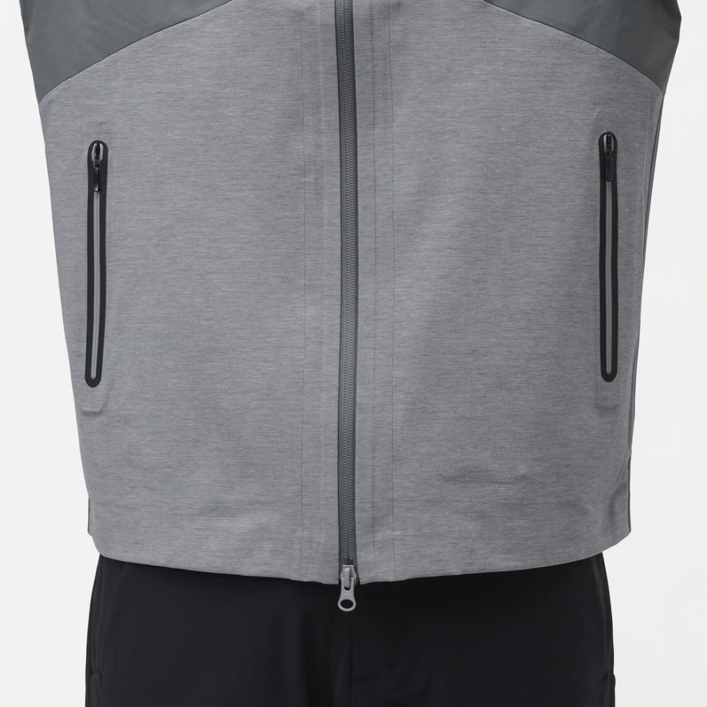 DESCENTE GOLF Men's Golf Wear Mu-Sew (Seamless) Full-Zip Jacket DG5FJK01M