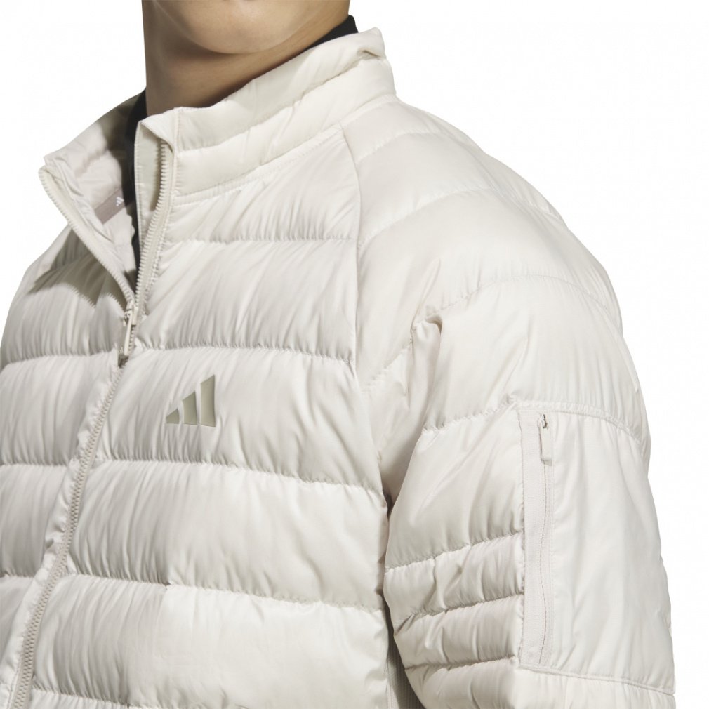 adidas Men's Golf Wear Full-Zip Down Jacket with Arm Pocket JVU96