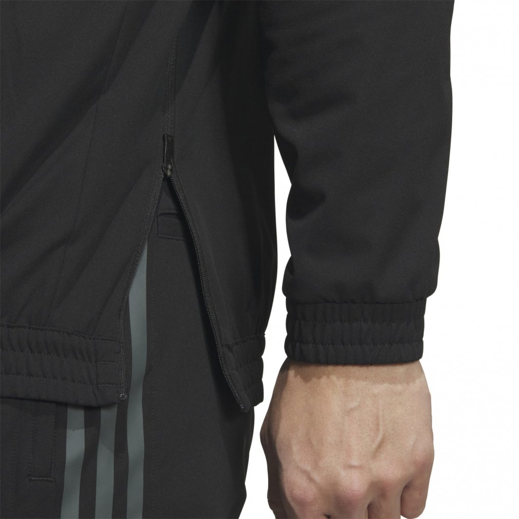 adidas Men's Golf Wear Archive Design Side Zip Long Sleeve Hoodie JSC10