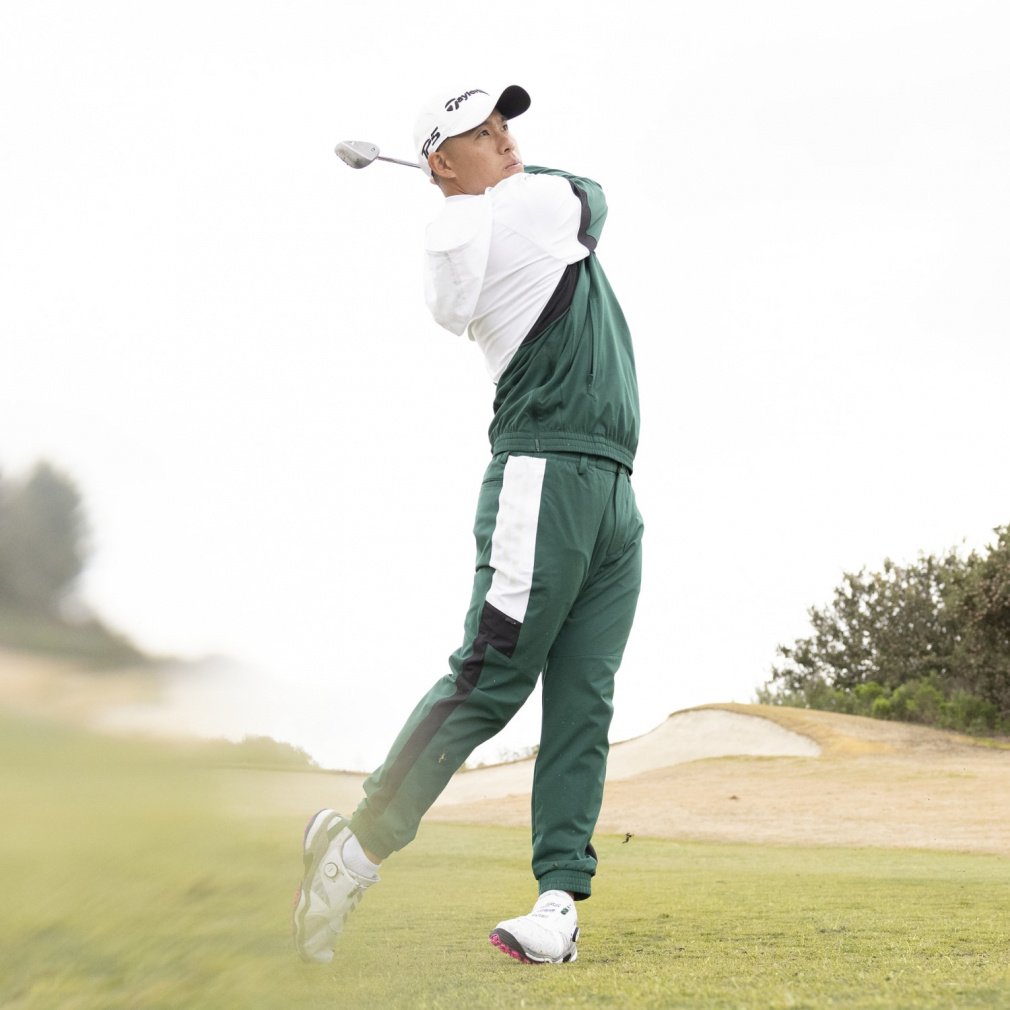 adidas Men's Golf Wear Archive Design Side Zip Long Sleeve Hoodie JSC10