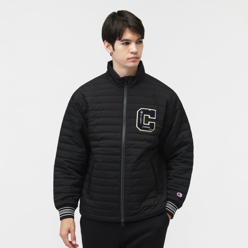CHAMPION Men's Golf Wear Bright Stretch Cloth Padded Zip Jacket C3-CG604