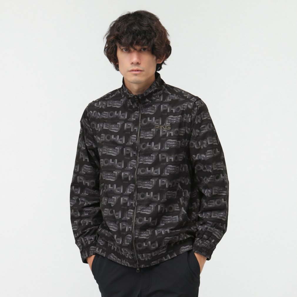 PING Men's Golf Wear 2WAY Dot Gradation Stand Blouson 6215220801