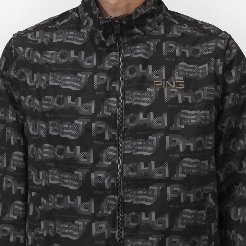 PING Men's Golf Wear 2WAY Dot Gradation Stand Blouson 6215220801