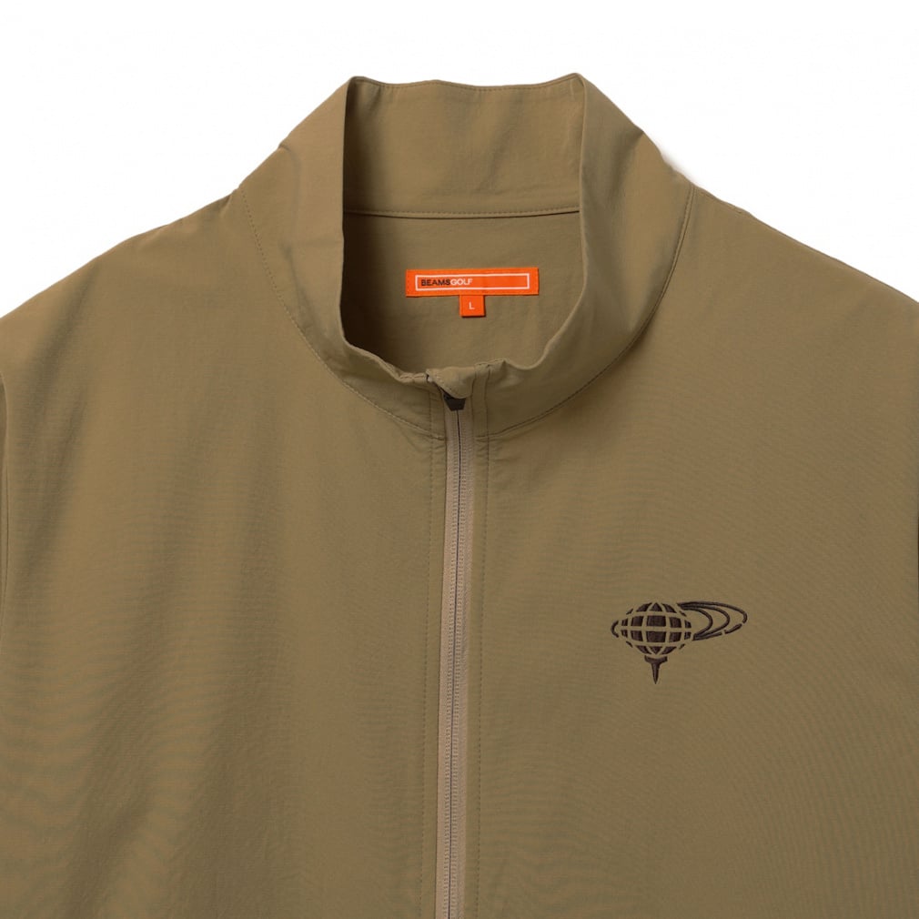 BEAMS GOLF Men's Golf Wear ORANGE LABEL / Water-Repellent Stretch Full-Zip Blouson 82180040803