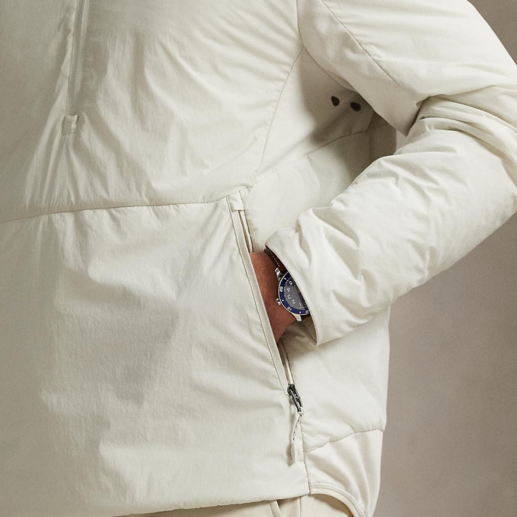 RALPH LAUREN Men's Golf Wear Hooded Half-Zip Jacket FW25-2001