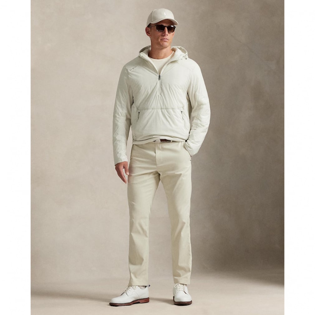 RALPH LAUREN Men's Golf Wear Hooded Half-Zip Jacket FW25-2001