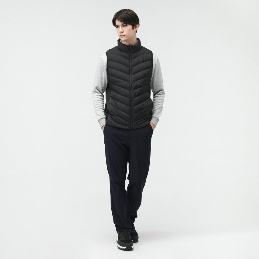 TIGORA Men's Golf Wear Down Vest TR-1W1625DV