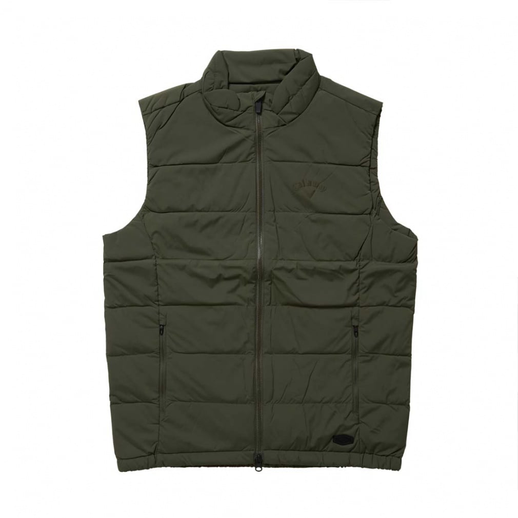 Callaway Men's Golf Wear Stretch Nylon Plain Down Vest C25216141