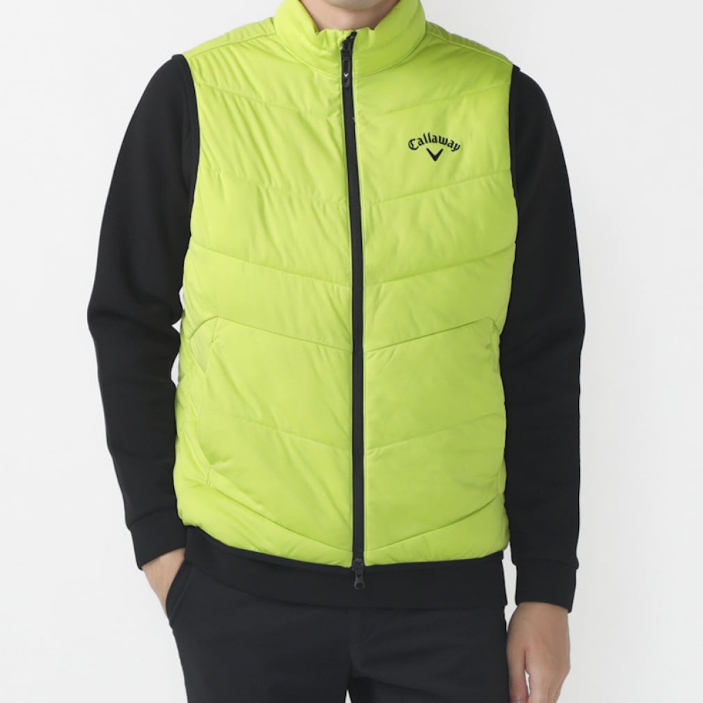Callaway Men's Golf Wear Star Stretch Full Zip Padded Vest C24216100