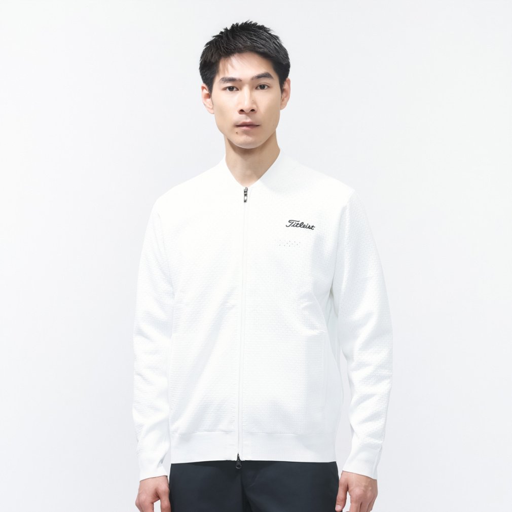 Titleist Men's Golf Wear Full Zip Knit TMPMK130J 6665899896