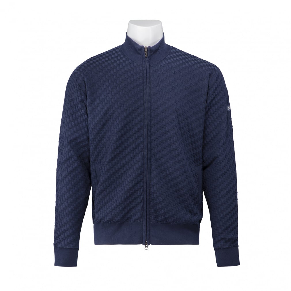 Titleist Men's Golf Wear Windproof Full Zip Knit TLPMK331J 6665714366