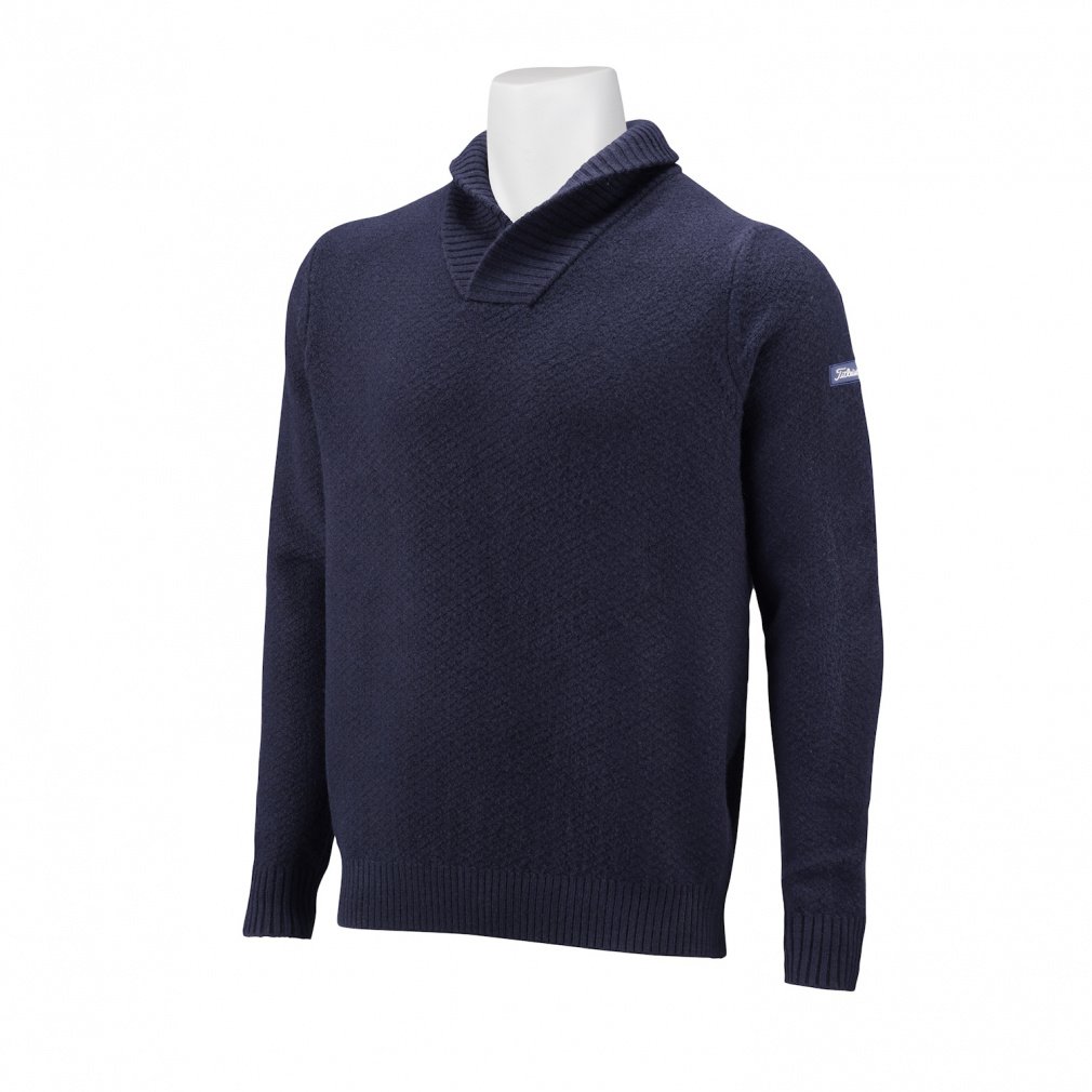 Titleist Men's Golf Wear Shawl Collar Knit TKPMK334J 6665368668