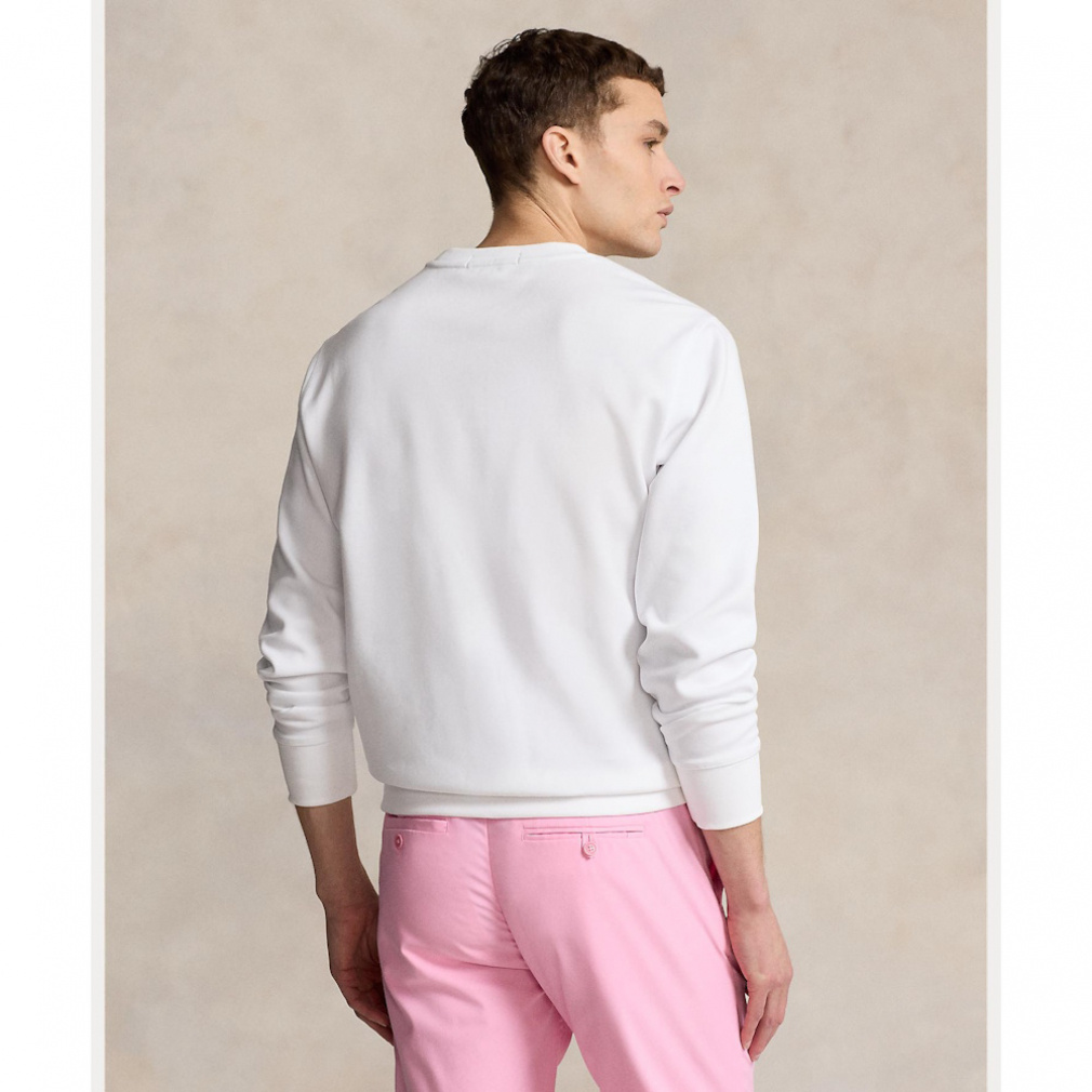 RALPH LAUREN Men's Golf Wear Crew Neck Bear Long Sleeve Shirt SS24-2203