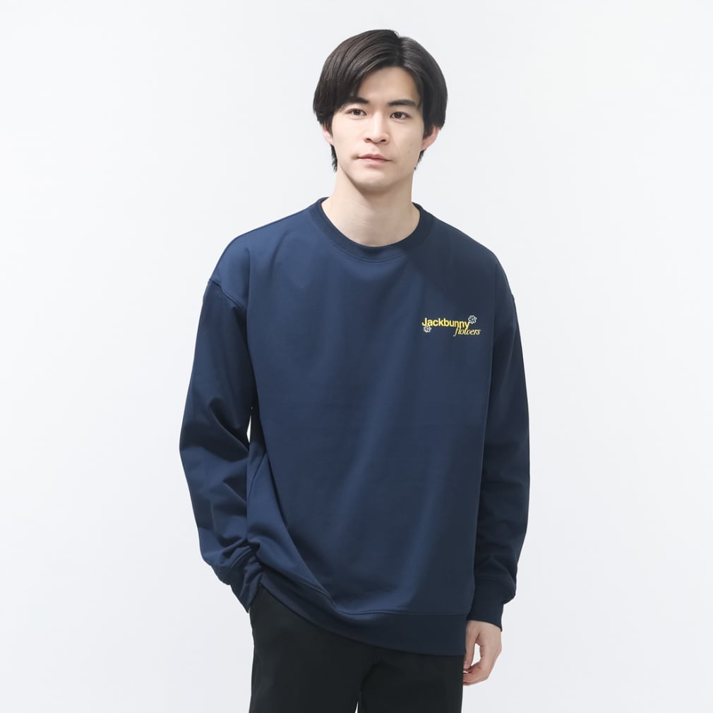Jack Bunny Men's Golf Wear High Gauge Double Face Long Sleeve Sweatshirt 2626162137